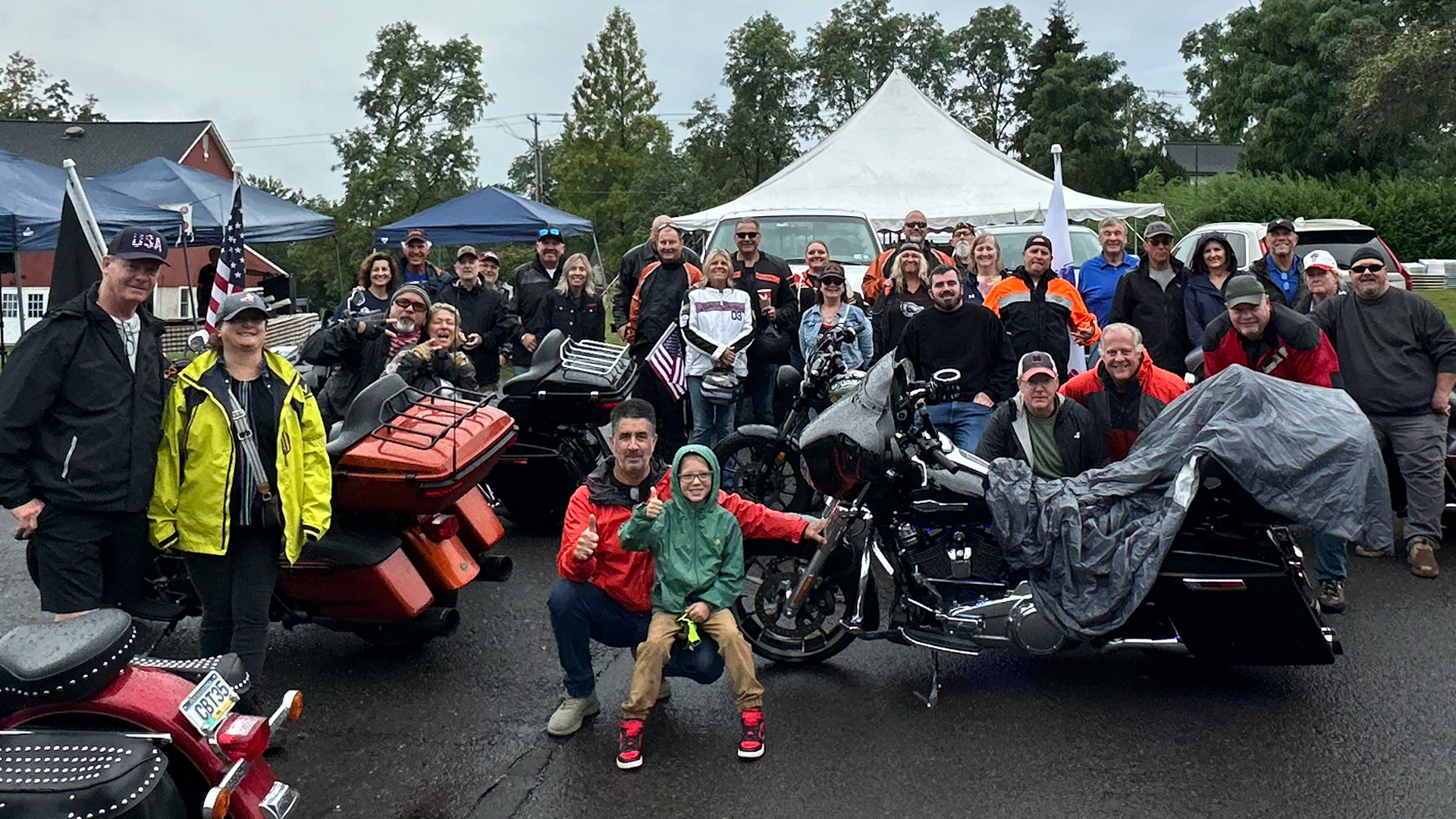 Ride For Heroes Group Photo
